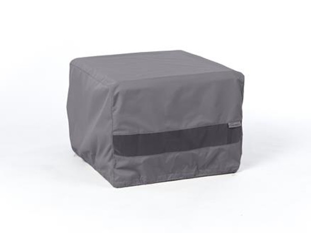 Square Fire Pit Cover - Durable Khaki or Charcoal - 30 inches x 30 inches x 18 inches - 723 Fire Pit Covers The Fire Pit Store