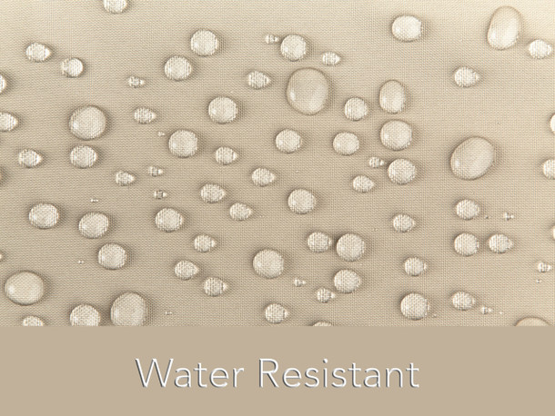 Round Fire Pit Cover - Durable Khaki or Charcoal - 42 - 48 inches - F51 Fire Pit Covers The Fire Pit Store