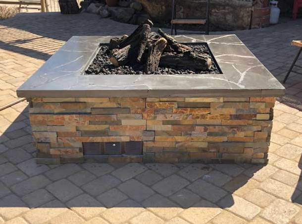 Ready to Finish Warming Trends DIY Fire Pit Kit 72 inches x 72 inches Square - Natural Gas or LP - FS7272 Fire Pits The Fire Pit Store Ready to Finish Warming Trends DIY Fire Pit Kit 72 inches x 72 inches Square - Natural Gas or LP - FS7272 Fire Pits The Fire Pit Store