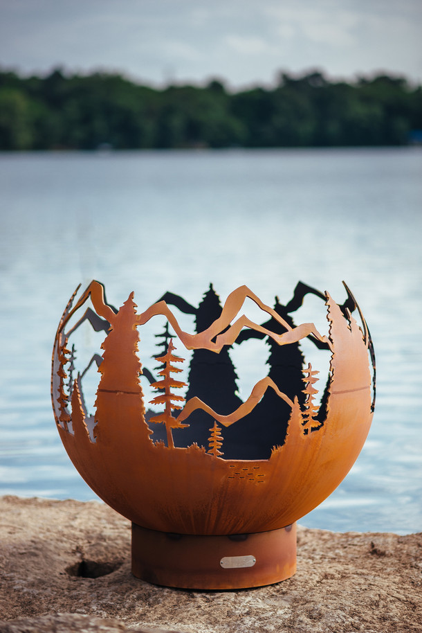 Fire Pit Art - 36" Mountain Vista Fire Pit- MV Fire Pits The Fire Pit Store 2 Fire Pit Art - 36" Mountain Vista Fire Pit- MV Fire Pits The Fire Pit Store 2