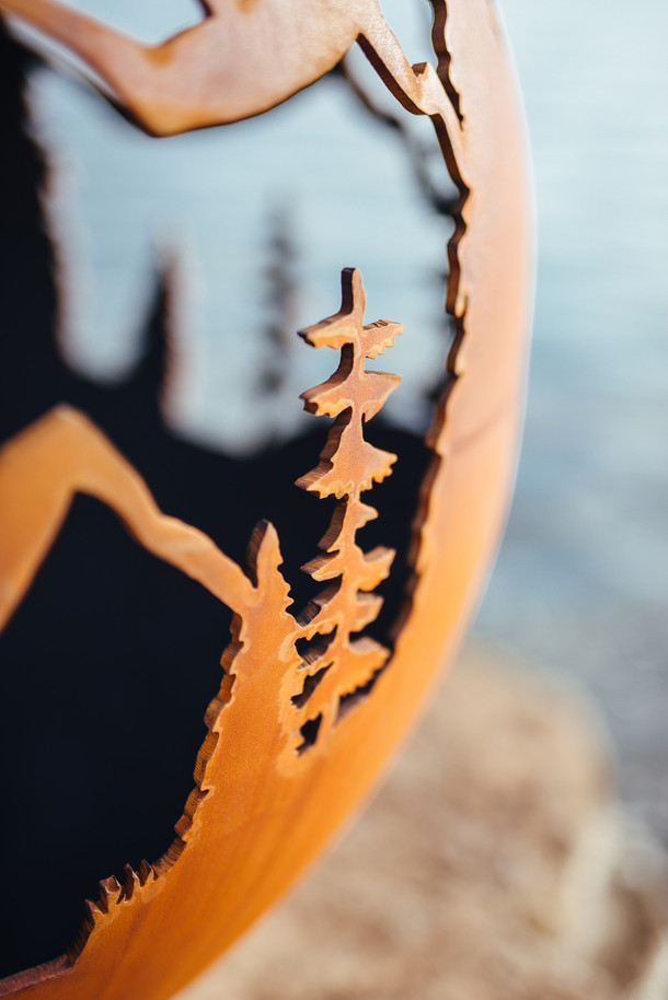 Fire Pit Art - 36" Mountain Vista Fire Pit- MV Fire Pits The Fire Pit Store 3 Fire Pit Art - 36" Mountain Vista Fire Pit- MV Fire Pits The Fire Pit Store 3