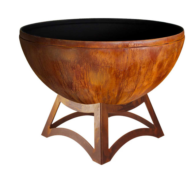 Ohio Flame Chalice 30" Diameter Fire Pit Patina Finish - OF30ABFCHB Fire Pits The Fire Pit Store 1 Ohio Flame Chalice 30" Diameter Fire Pit Patina Finish - OF30ABFCHB Fire Pits The Fire Pit Store 1