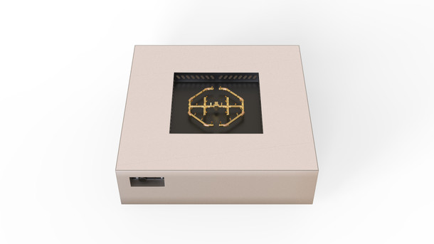 Warming Trends AON Gas Fire Pit Table Square 56" x 56" 103828 Fire Pits The Fire Pit Store