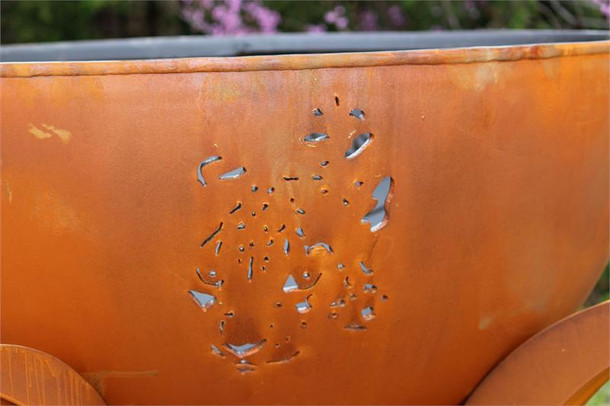 Fire Pit Art - Africa's Big Five - Big5 1