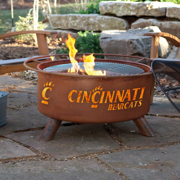 Patina Products - University of Cincinnati College Fire Pit - F425 3 Patina Products - University of Cincinnati College Fire Pit - F425 3