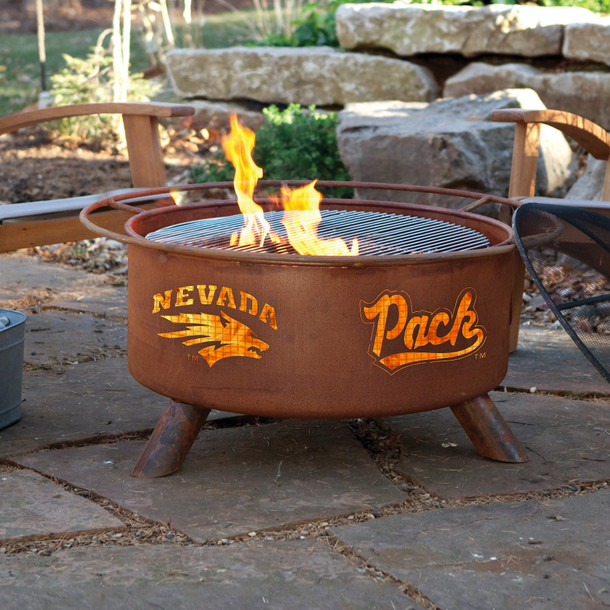 Patina Products - University of Nevada College Fire Pit - F464 3 Patina Products - University of Nevada College Fire Pit - F464 3