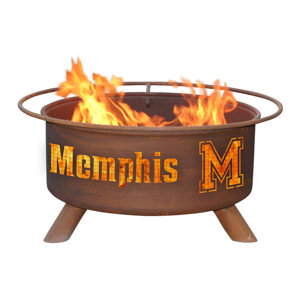 Patina Products - University of Memphis College Fire Pit - F470 1 Patina Products - University of Memphis College Fire Pit - F470 1