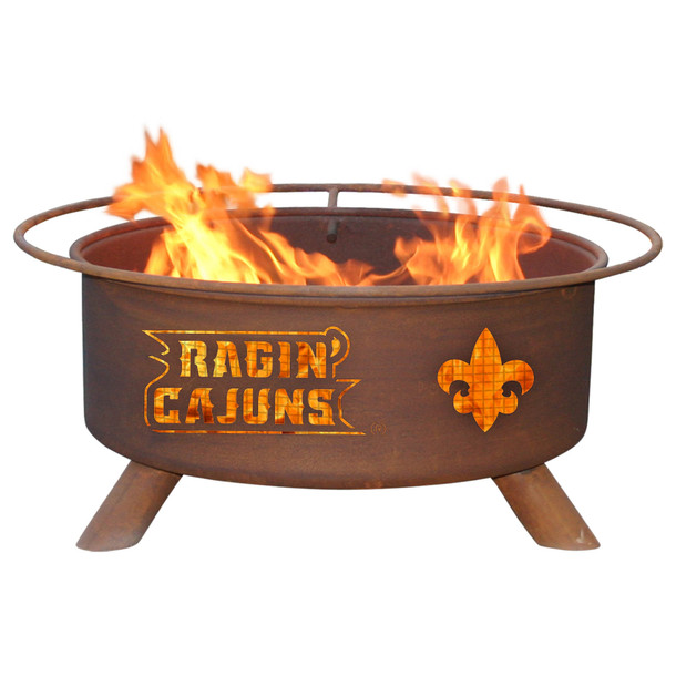 Patina Products - University of Louisiana at Lafayette Fire Pit - F483 1