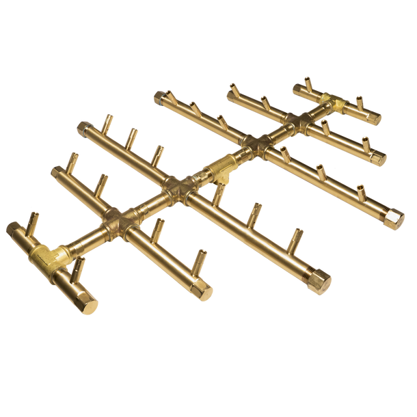 Warming Trends Crossfire 240K BTU Circular Tree Style Natural Gas or LP Burner System - CFBCT240FK1 2