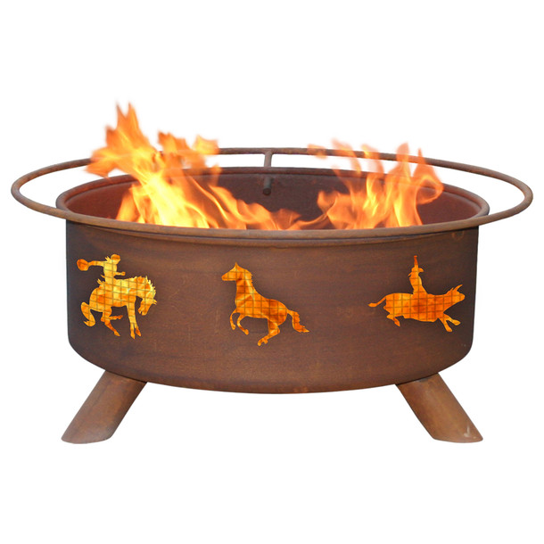 Patina Products - Western Fire Pit F104 Patina Products - Western Fire Pit F104