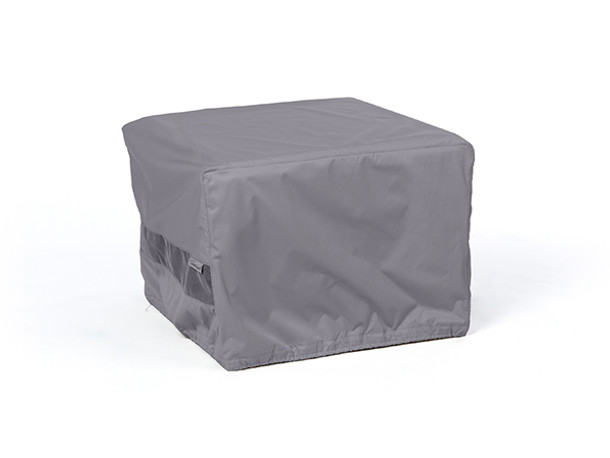 Square Fire Pit Cover - Durable Khaki or Charcoal - 30 inches x 30 inches x 18 inches - 723 Fire Pit Covers The Fire Pit Store 3
