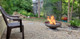 Ohio Flame Patriot 30" Diameter Fire Pit Natural Steel - OF30FPNSF Fire Pits The Fire Pit Store