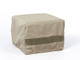 Square Fire Pit Cover Durable Khaki - Charcoal - 42W x 42D x 25H - F38 Fire Pit Covers The Fire Pit Store