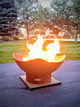 Fire Pit Art 37" Manta Ray - The Majestic Wings Of The Giant Manta Ray - MR Fire Pits The Fire Pit Store 1