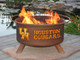 Patina Products - Houston Cougars Fire Pit - F432 Iron Fire Pit - Steel Fire Pit The Fire Pit Store