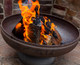 Ohio Flame Patriot 36" Diameter Fire Pit Natural Steel - OF36FPNSF Fire Pits The Fire Pit Store
