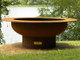 Fire Pit Art Saturn 40" Natural Gas or Propane Fire Pit - SATGAS Fire Pits The Fire Pit Store 4