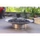 Fire Pit Art Bella Vita 70" Stainless Steel Natural Gas or LP Gas Fire Pit - BV70GAS Artistic Fire Pits The Fire Pit Store 2