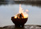Fire Pit Art 41" Nepal Fіrе Pit - Positive Energy - NP Fire Pits The Fire Pit Store