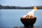 Fire Pit Art 41" Nepal Fіrе Pit - Positive Energy - NP Fire Pits The Fire Pit Store