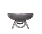 Ohio Flame Liberty 36" Diameter Curved Base Fire Pit Natural Steel - OF36LTY_CB 1