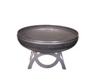 Ohio Flame Liberty 42" Diameter Curved Base Fire Pit Natural Steel - OF42LTY_CB 1