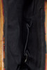 stamped leather purse 1980s Indonesian wooden handles