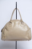 vintage Pierre Cardin purse handbag faux ostrich skin taupe 