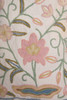 vintage boho fabric bag floral embroidered bohemian hippie purse tassel trim