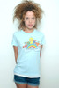 Junk Food T shirt 50/50 Tee I LOVE SESAME STREET Pale Blue XL (18" width)