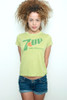 Junk Food T shirt 50/50 Tee 7 UP The Uncola LIGHT GREEN M (15" width)