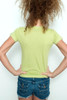 Junk Food T shirt 50/50 Tee 7 UP The Uncola LIGHT GREEN M (15" width)