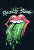 Used T Shirt Tee 100% Cotton You Make Me Really Sick / Rolling Stones Parody BLACK L (22" width)