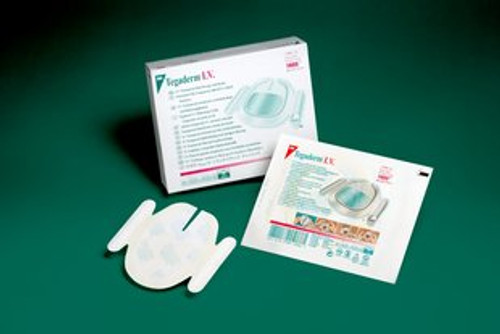 3M 1655 Tegaderm IV Transparent Film Dressing with Border 8.9cm x 11.5cm - 200/Cs 3M 1655 Tegaderm IV Transparent Film Dressing with Border 8.9cm x 11.5cm - 200/Cs