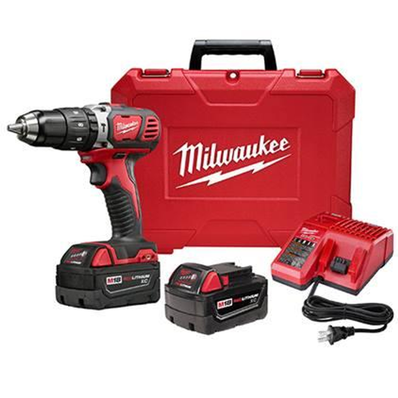 Milwaukee 2607-22 M18 1/2" Compact Hammer Drill/Driver Kit Quality  Plumbing Supply