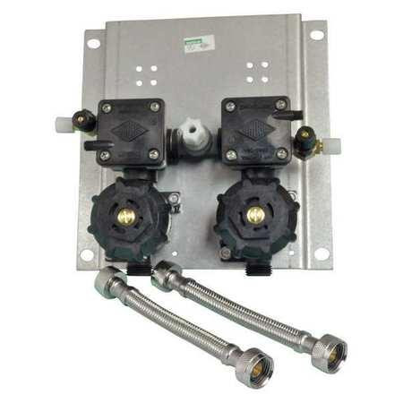 Arquette Circulaire Aqua Control C1901 1 Valve 24cm - Protection Valves Enterrées, Polypropylène Vert/noir