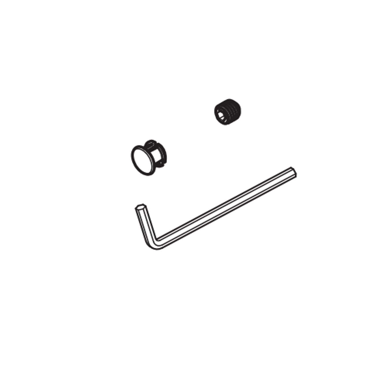 Moen 59037 Commercial Lavatory Faucet Handle Set Screw & Plug Quality