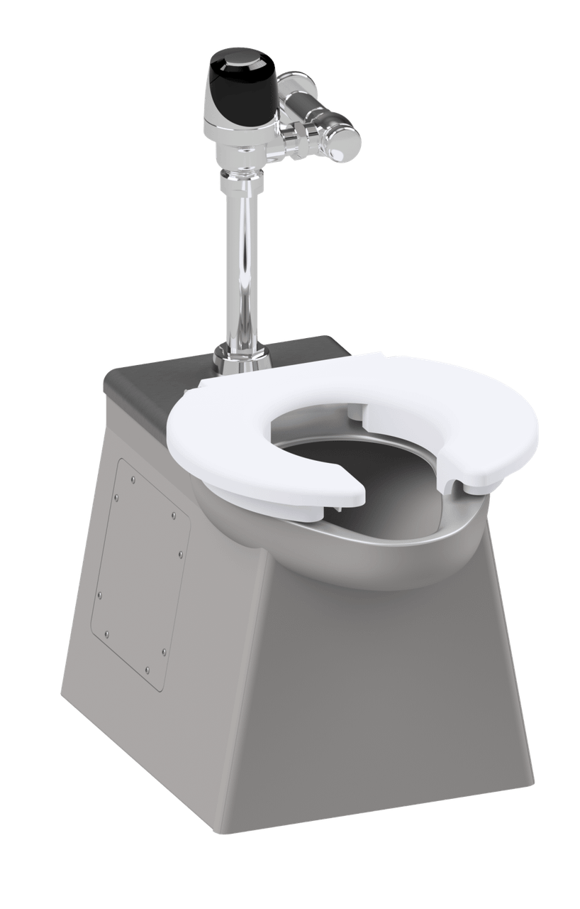 Metcraft Metcraft 4635-BAR Bariatric Toilet Blowout Style