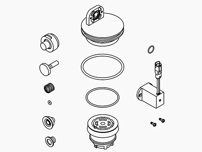 Kohler 1388990-CP Wave Flush Valve Service Kit GPF