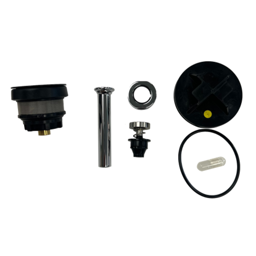 3 Inch Dual Flush Valve Conversion Kit - Saves Water, Includes Metal-Ceramic Handle