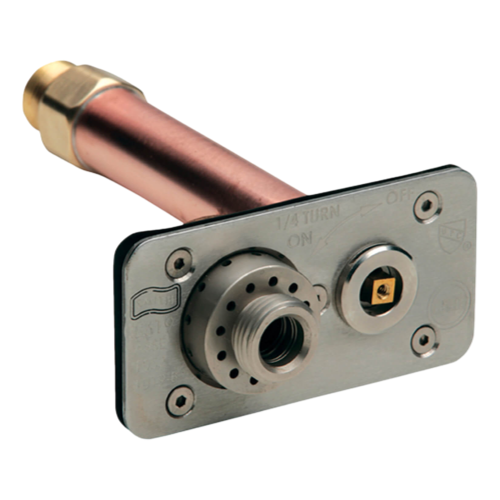 JAY R. SMITH 561930 Guardian Dual Check Quarter Turn NonFreeze Wall