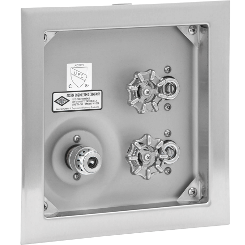 Acorn 8146-SSLF Dual Temp Hose Box With Vacuum Breaker