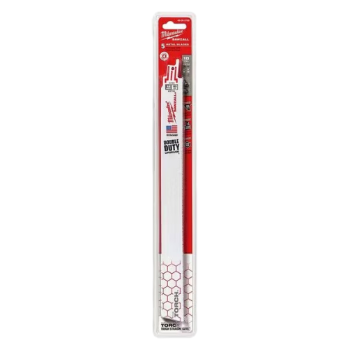ちゃば Milwaukee 48-00-5789 The Torch Sawzall Blades 12L 18T (5PK)