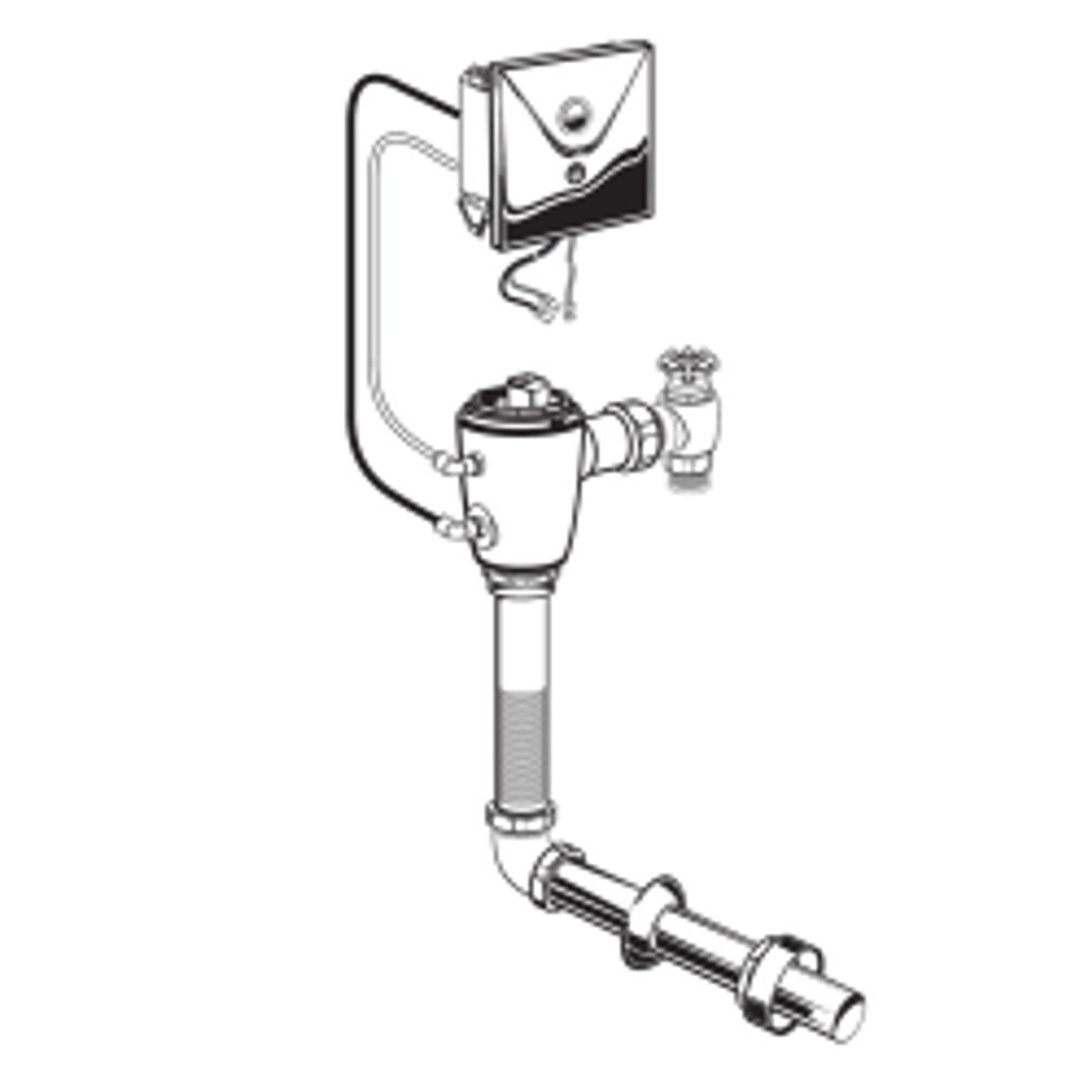 American Standard Concealed Urinal Flushometers