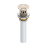 Symmons RL324STN Brass Pop-Up Drain Satin Nickel