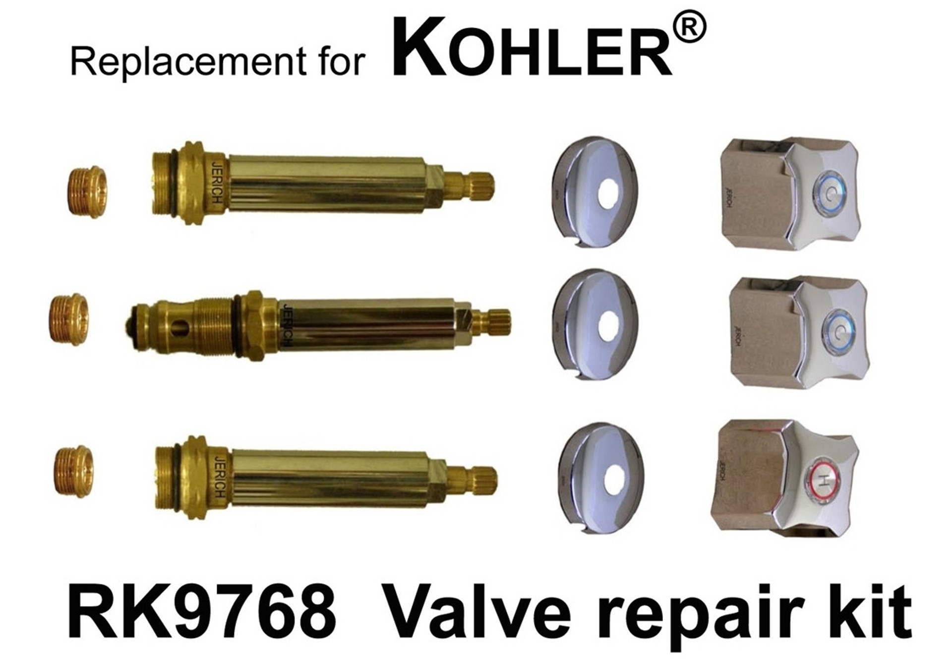 Gerber RK1830 3Valve Shower Rebuild Kit Quality Plumbing Supply
