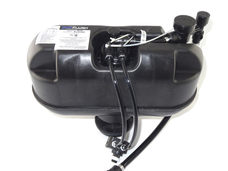 EcoFlush B8204 1.0 GPF Pressure Assisted Flush System - Single Control Replacement For Gerber And Project Source Toilets