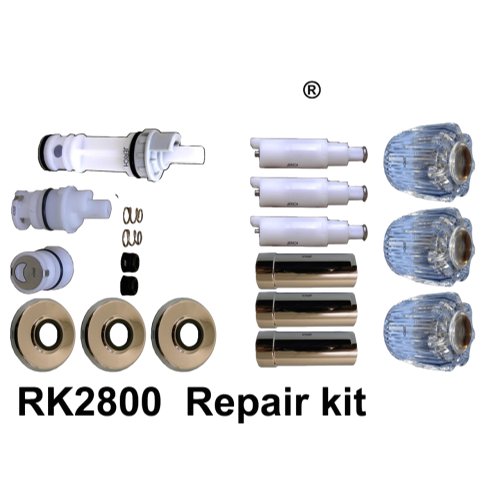 for Delta RK2800 3 Valve Rebuild Kit