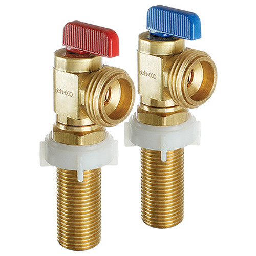 Dahl 621-08-04-PK2NUT Outlet Box Valve 1/2 Fem Solder Longshank X Male Hose W/Shank Nut