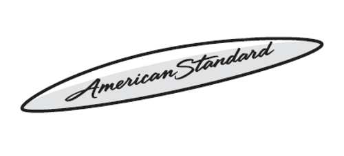 American Standard 753744-0070A American Standard Bubble Logo